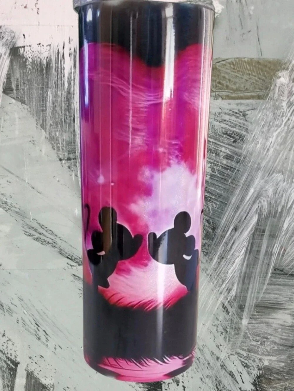 Mickey & Minnie Heart 20oz Tumbler 🎉sale